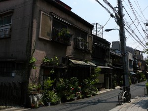 根津と千駄木の街並み1 根津と千駄木の街並み1